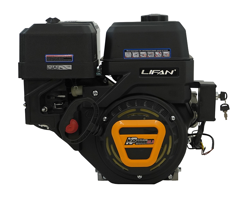 Двигатель Lifan KP500E, вал D25мм, 3A
