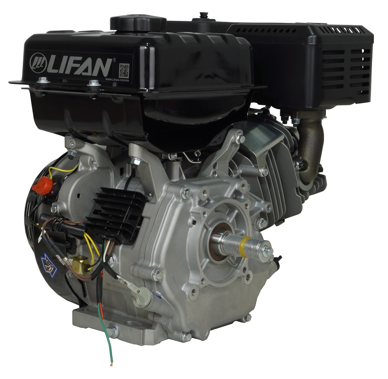 Двигатель Lifan 190F-C Pro, вал D25мм, катушка 7 Ампер