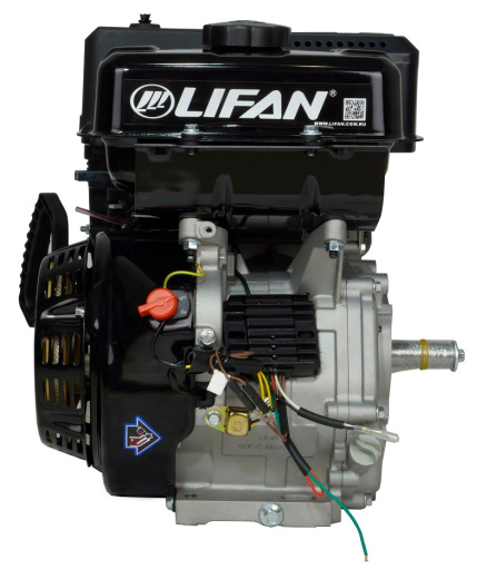 Двигатель Lifan 190F-C Pro, вал D25мм, катушка 7 Ампер