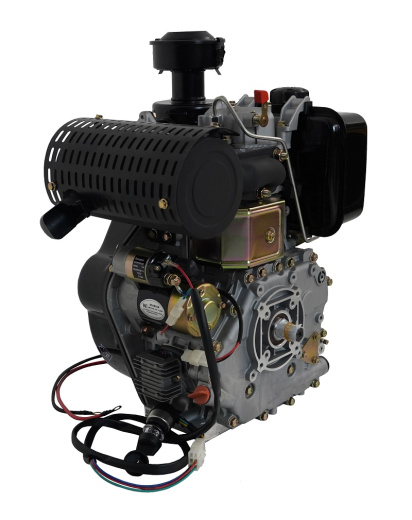 Двигатель Lifan Diesel 192FD, шлицевой вал D25мм, катушка 6 Ампер