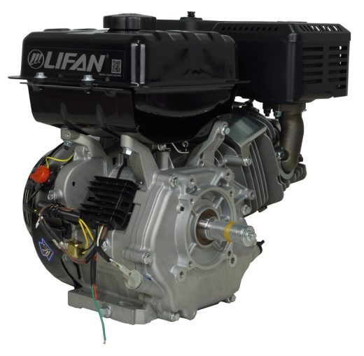 Двигатель Lifan 190F-C Pro, вал D25мм, катушка 7 Ампер